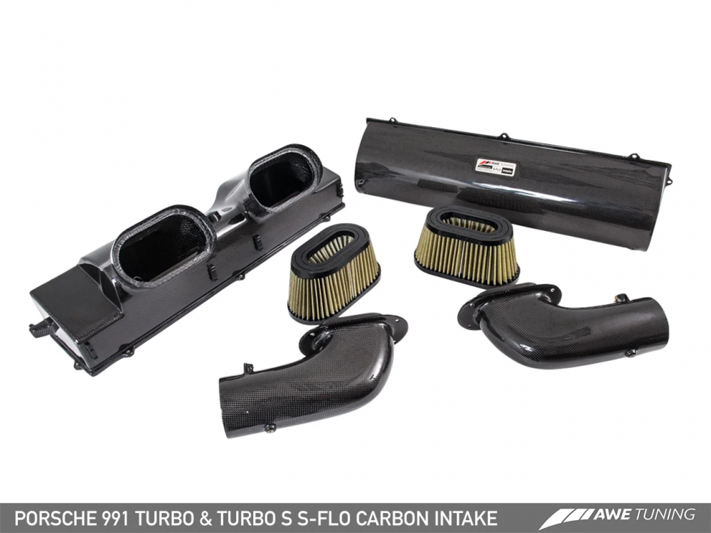 Intake system carbon AWE Porsche 991.1/991.2 Turbo/Turbo S - 2660-13040 Intake system carbon AWE Porsche 991.1/991.2 Turbo/Turbo S